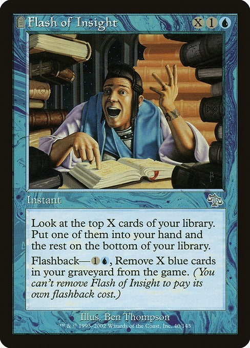 Flash of Insight ~ Judgment [ Excellent ] [ Magic MTG ]