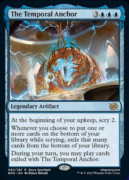 The Temporal Anchor ~ The Brothers' War [ NearMint ] [ Magic MTG ]