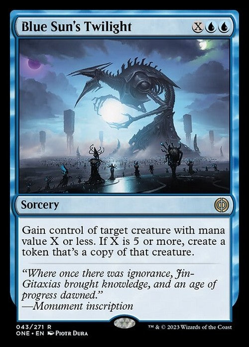 Blue Sun's Twilight ~ Phyrexia: All Will Be One [ NearMint ] [ Magic MTG ]
