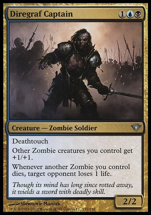 Diregraf Captain ~ Dark Ascension [ Excellent ] [ Magic MTG ]