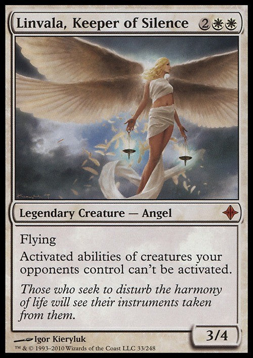 Linvala, Keeper of Silence ~ Rise of the Eldrazi [ Excellent ] [ Magic MTG ]