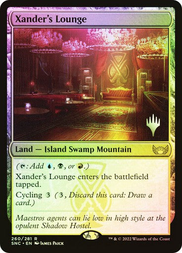 FOIL Xander's Lounge ~ PROMO PACK [ NearMint ] [ Magic MTG ]