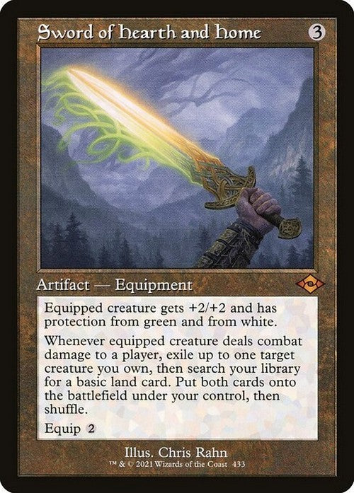 RETRO Sword of Hearth and Home ~ Modern Horizons 2 [ NearMint ] [ Magic MTG ]