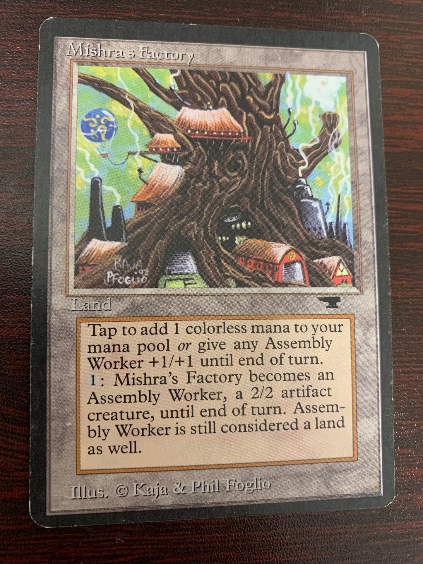 Mishra's Factory ( Spring ) ~ Antiquities [ GOOD ] [ Magic MTG ]