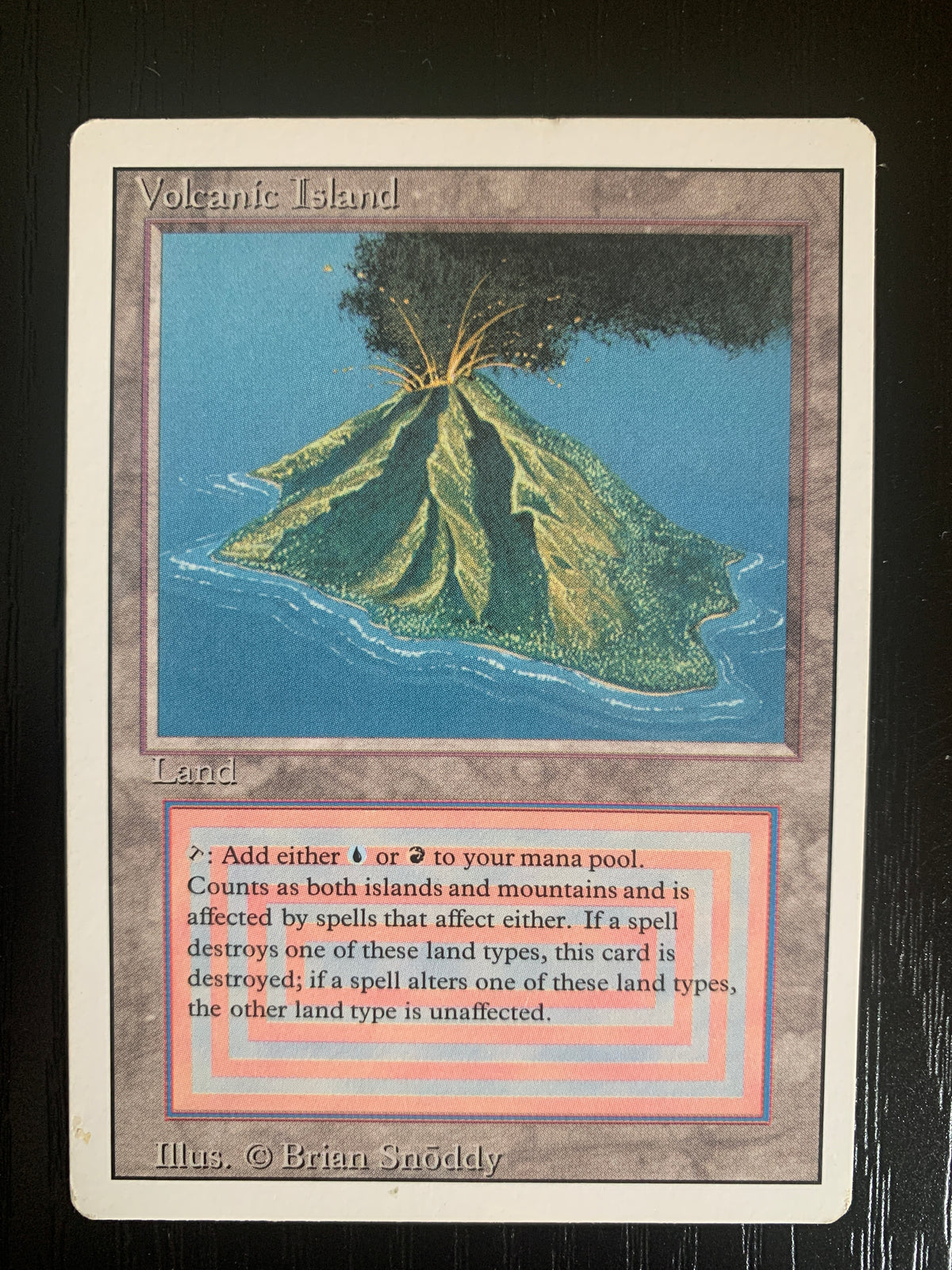 Volcanic Island ~ Revised [ HEAVILY PLAYED ] [ Magic the Gathering MTG ]