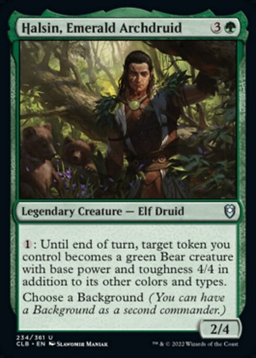 Halsin, Emerald Archdruid ~ Commander Legends 2 [ NM ] [ Magic MTG ]