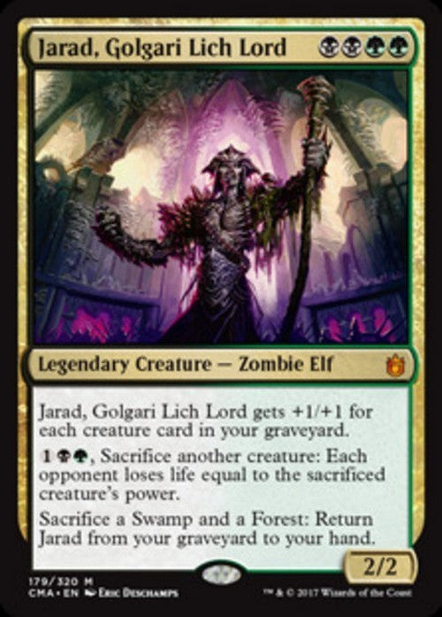 Jarad, Golgari Lich Lord ~ Commander Anthology 1 [ NM ] [ Magic MTG ]