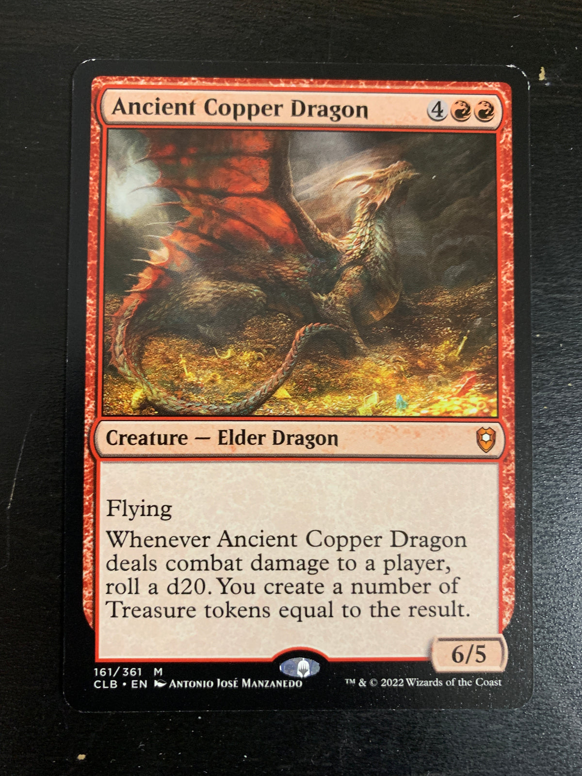 Ancient Copper Dragon ~ Commander Legends 2 [ NM/EX+ ] [ Magic MTG ]