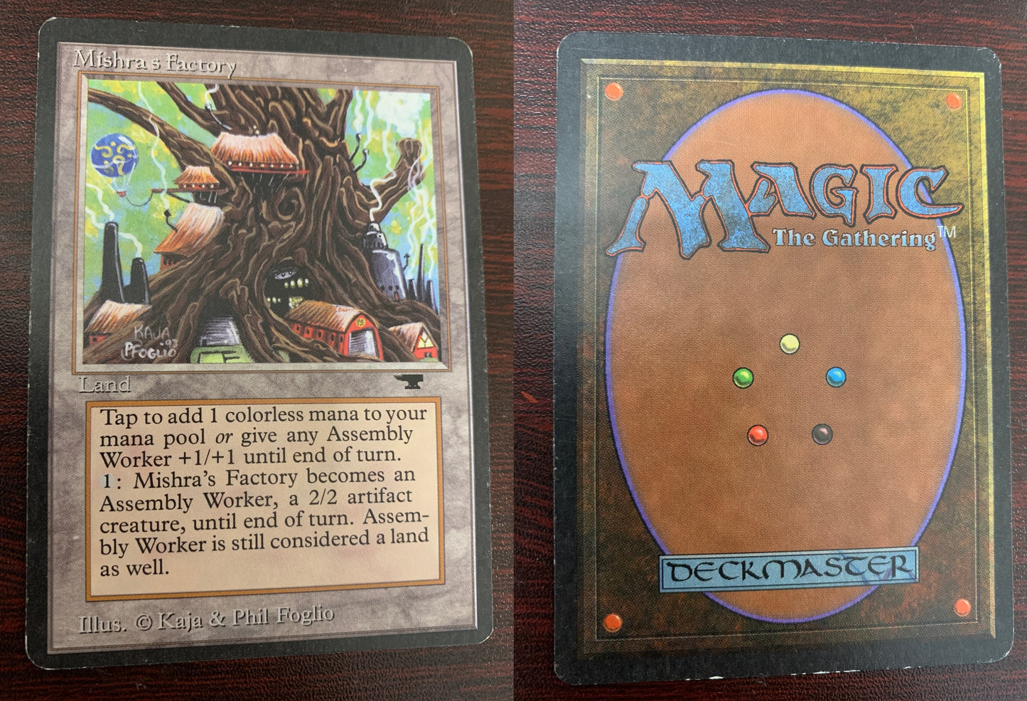 Mishra's Factory ( Spring ) ~ Antiquities [ GOOD ] [ Magic MTG ]