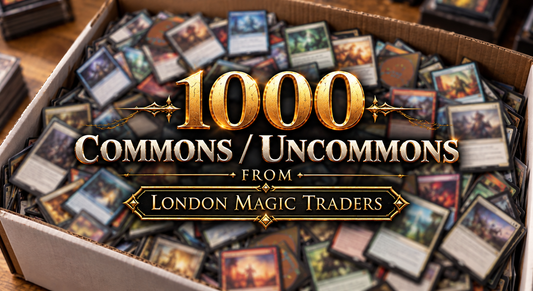 1000 MTG Bulk Lot Commons + Uncommons ~ English ~ Magic The Gathering Collection