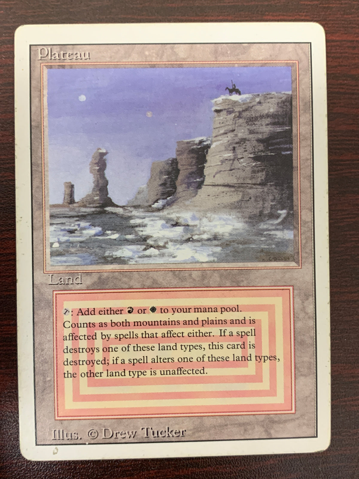 Plateau ~ Revised [ PLAYED ] [ Magic the Gathering MTG ]