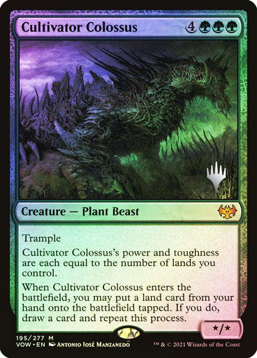 FOIL Cultivator Colossus ~ Crimson Vow [ NM ] [ Magic MTG ]