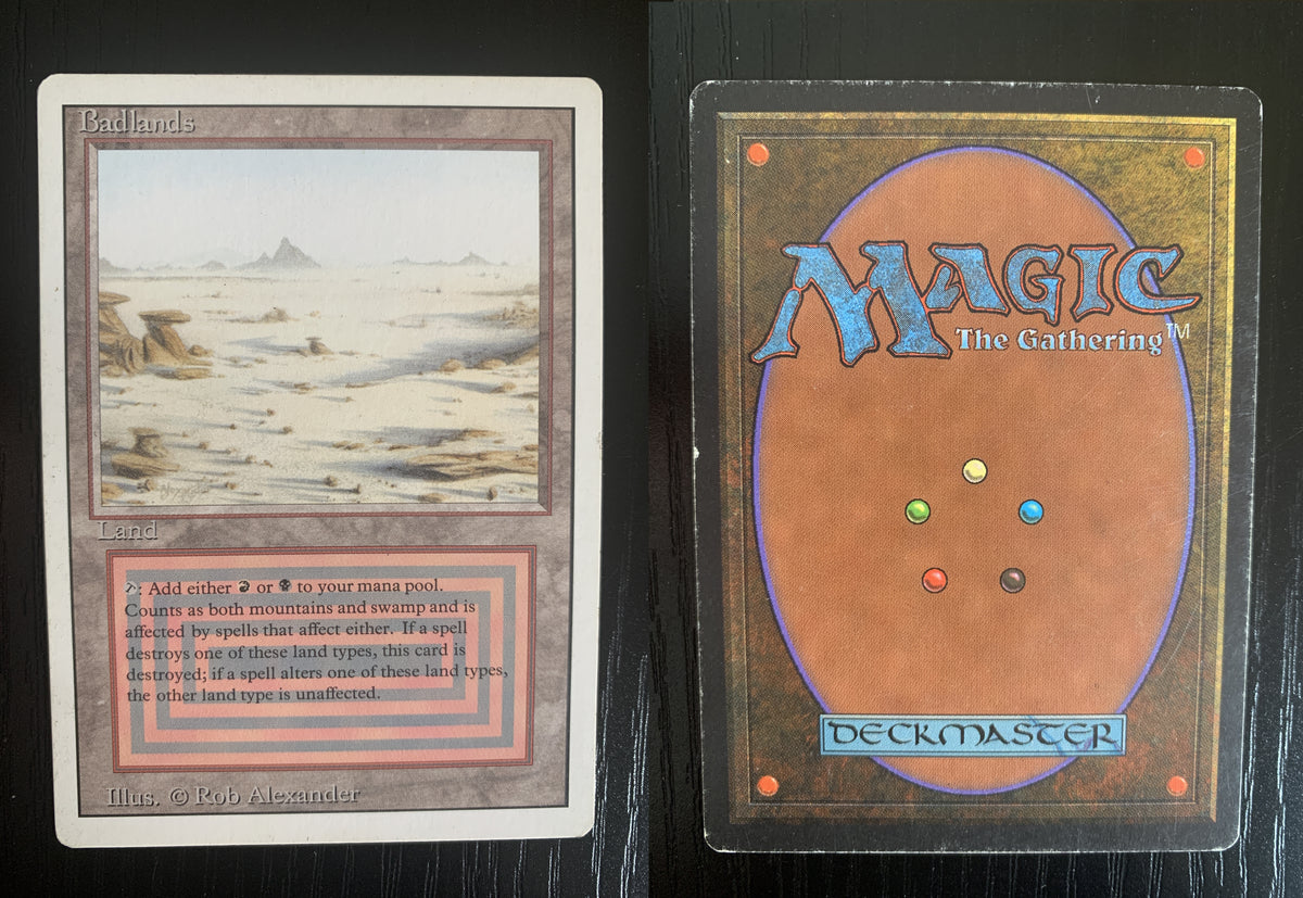 Badlands ~ Revised [ MODERATELY PLAYED ] [ Magic the Gathering MTG ]