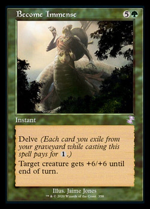 Become Immense ~ Time Spiral Remastered [ NM ] [ Magic MTG ]