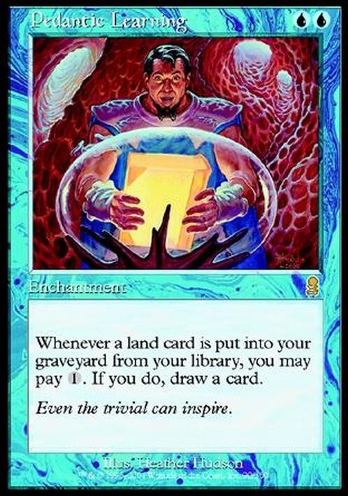 Pedantic Learning ~ Odyssey [ EX ] [ Magic MTG ]