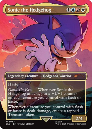 Sonic the Hedgehog ~ Secret Lair: Sonic the Hedgehog [ NM ] [ Magic MTG ]