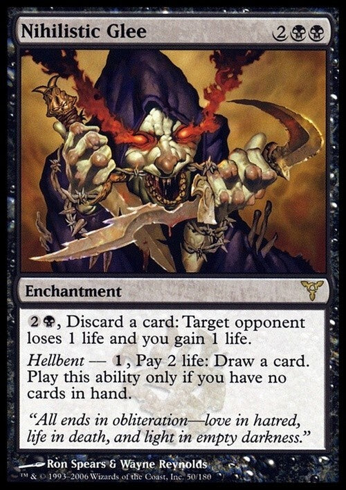 Nihilistic Glee ~ Dissension [ EX ] [ Magic MTG ]