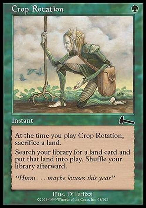 Crop Rotation ~ Urza's Legacy [ EX ] [ Magic MTG ]