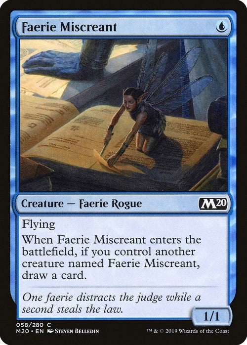 Faerie Miscreant ~ Core 2020 [ EX ] [ Magic MTG ]