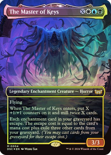 FOIL The Master of Keys ~ Commander: Duskmourn [ NM ] [ Magic MTG ]