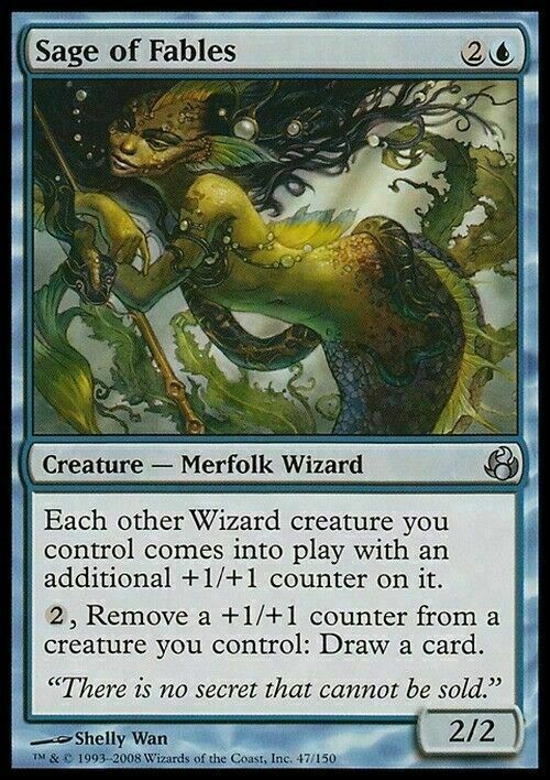 Sage of Fables ~ Morningtide [ EX ] [ Magic MTG ]