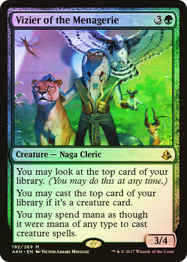 FOIL Vizier of the Menagerie ~ Amonkhet [ NM ] [ Magic MTG ]