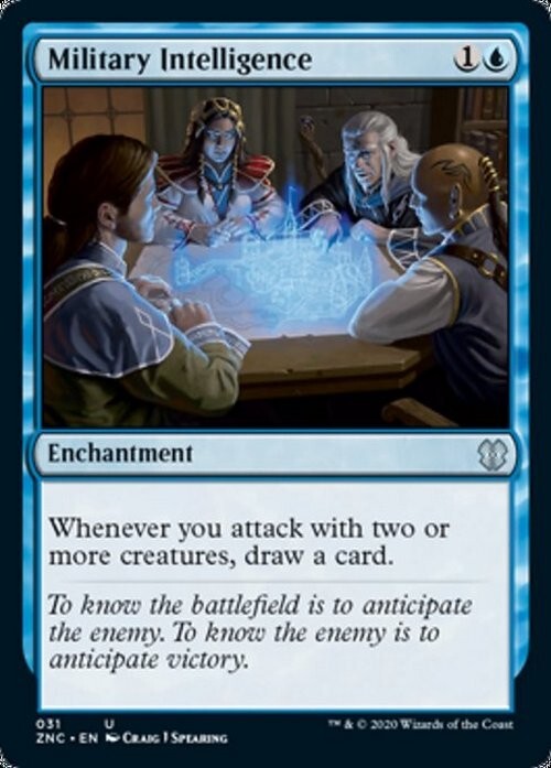 Military Intelligence ~ Commander: Zendikar Rising [ NM ] [ Magic MTG ]
