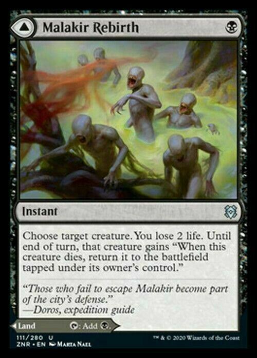 Malakir Rebirth / Malakir Mire ~ Zendikar Rising [ NM ] [ Magic MTG ]
