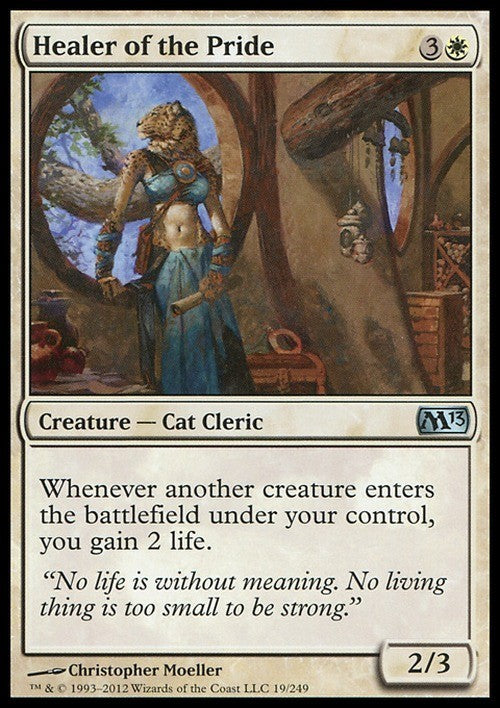 Healer of the Pride ~ Magic 2013 [ EX ] [ Magic MTG ]