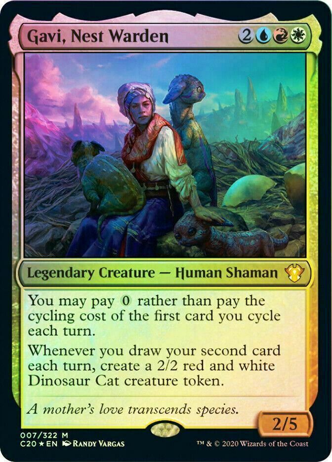 FOIL Gavi, Nest Warden ~ Commander: Ikoria [ NM ] [ Magic MTG ]