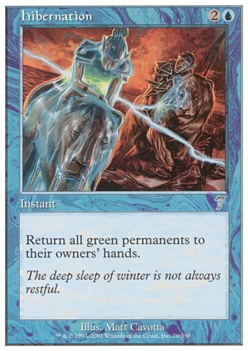 Hibernation ~ Seventh Edition [ PLAYED ] [ Magic MTG ]