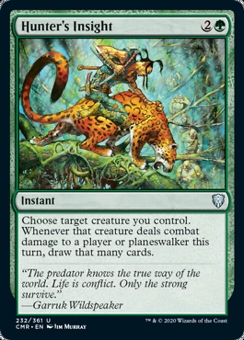 Hunter's Insight ~ Commander Legends 1 [ NM ] [ Magic MTG ]