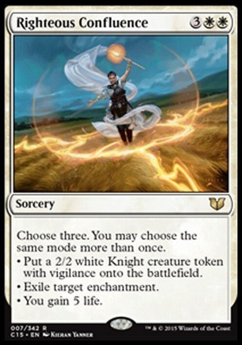 Righteous Confluence ~ Commander 2015 [ EX ] [ Magic MTG ]