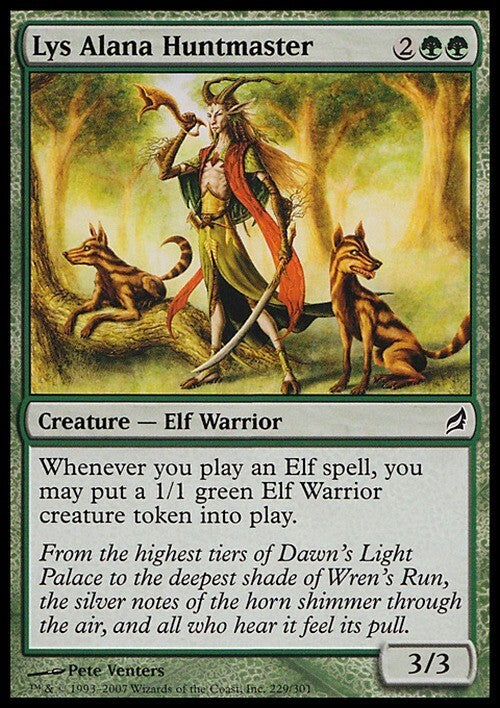 Lys Alana Huntmaster ~ Lorwyn [ EX ] [ Magic MTG ]