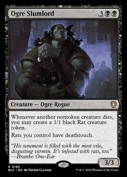 Ogre Slumlord ~ Commander: Bloomburrow [ NM ] [ Magic MTG ]