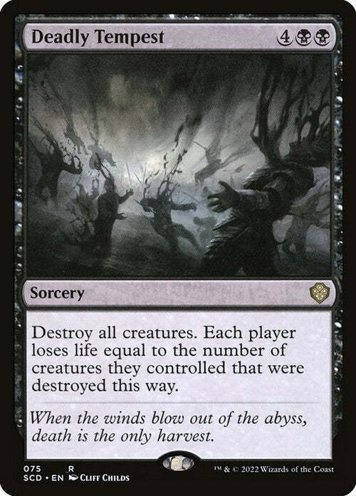 Deadly Tempest ~ Starter Commander [ NM ] [ Magic MTG ]