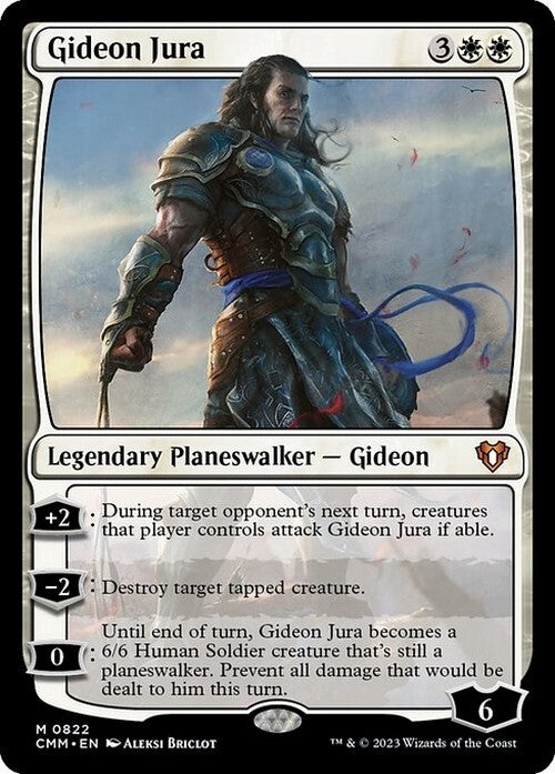 Gideon Jura ~ Commander Masters [ NM ] [ Magic MTG ]