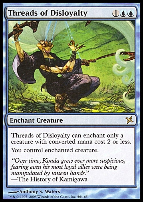 Threads of Disloyalty ~ Betrayers of Kamigawa [ EX ] [ Magic MTG ]