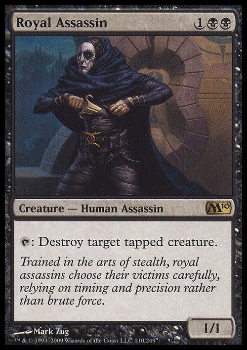 Royal Assassin ~ Magic 2010 [ EX ] [ Magic MTG ]