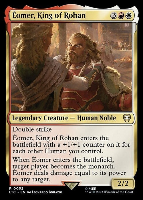 Eomer, King of Rohan ~ Commander: Lord of the Rings [ NM ] [ Magic MTG ]
