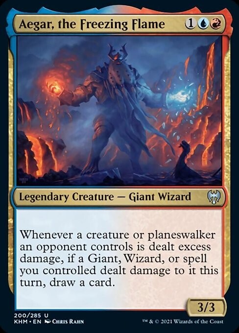 Aegar, the Freezing Flame ~ Kaldheim [ NM ] [ Magic MTG ]
