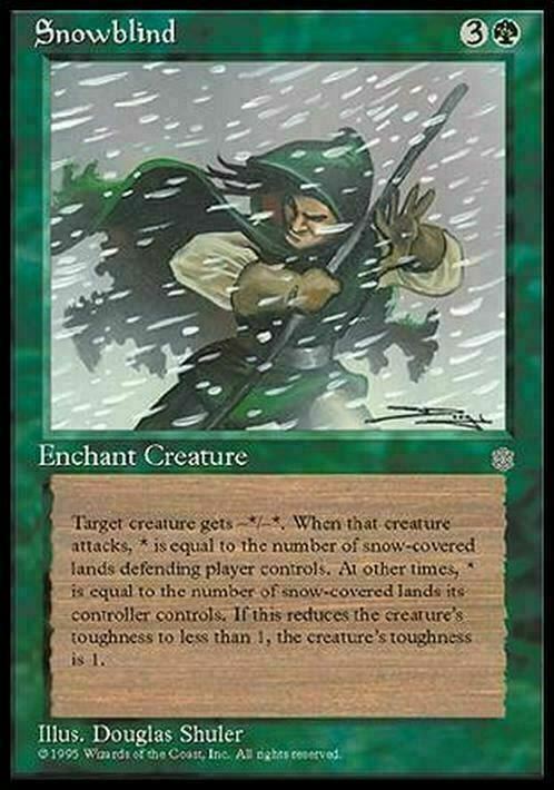 Snowblind ~ Ice Age [ EX ] [ Magic MTG ]