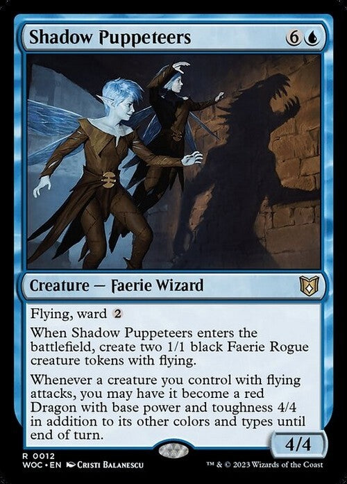 Shadow Puppeteers ~ Commander: Wilds of Eldraine [ NM ] [ Magic MTG ]