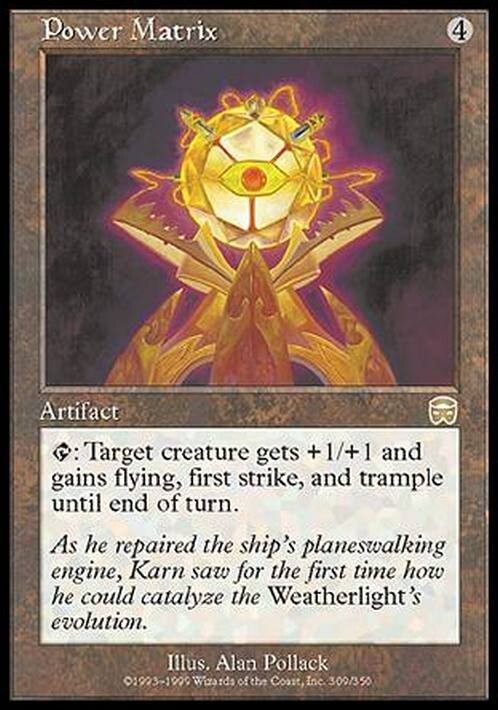 Power Matrix ~ Mercadian Masques [ EX ] [ Magic MTG ]