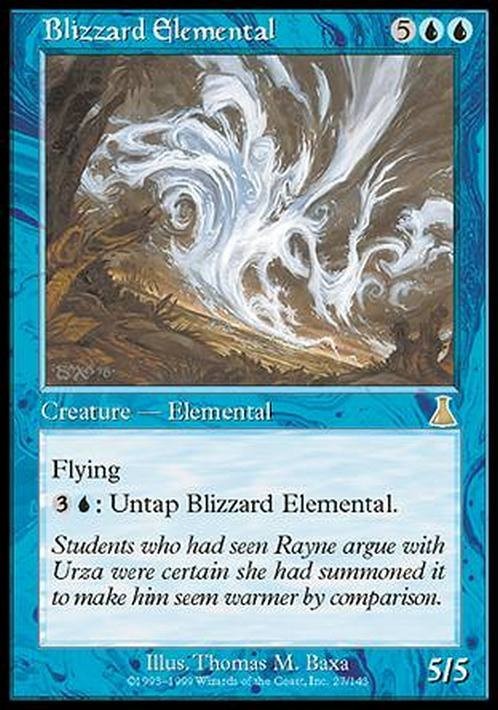 Blizzard Elemental ~ Urza's Destiny [ EX ] [ Magic MTG ]