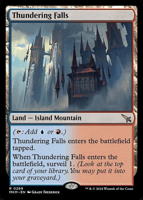 Thundering Falls ~ Murders at Karlov Manor [ NM ] [ MTG ]