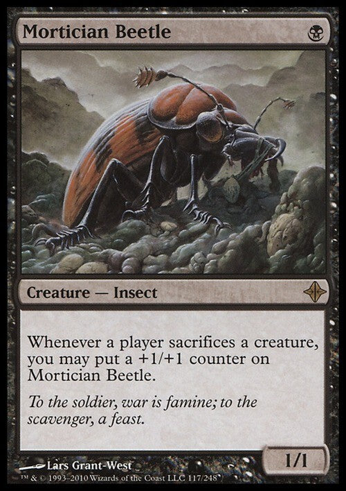 Mortician Beetle ~ Rise of the Eldrazi [ EX ] [ Magic MTG ]