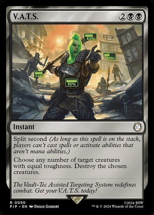 V.A.T.S. ~ Commander: Fallout [ NM ] [ Magic MTG ]
