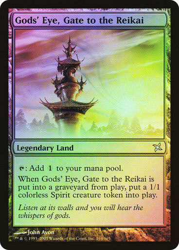 FOIL Gods' Eye, Gate to the Reikai ~ Betrayers of Kamigawa [ NM ] [ MTG ]