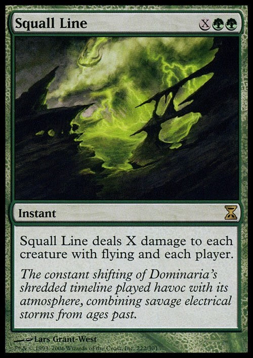 Squall Line ~ Time Spiral [ EX ] [ Magic MTG ]